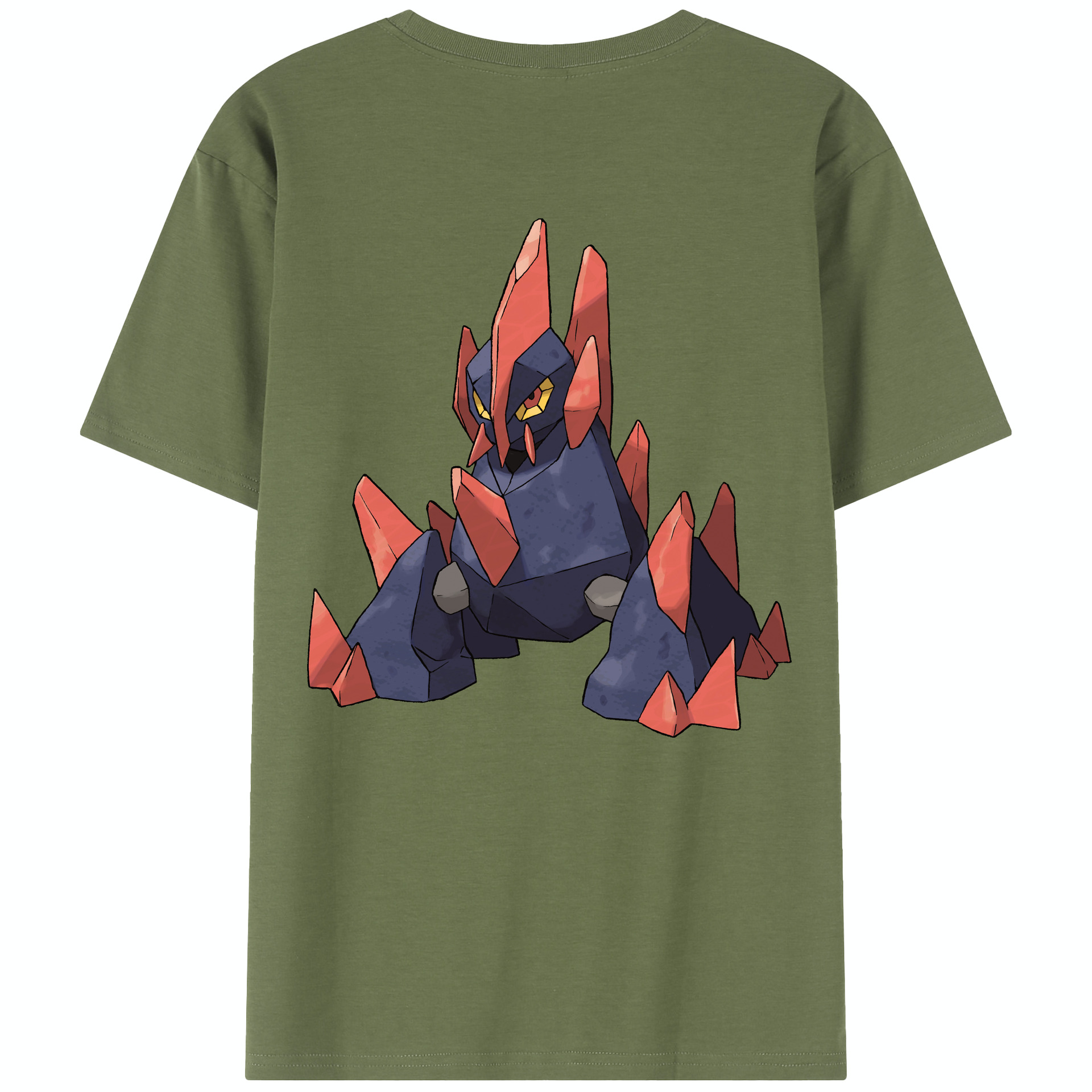 （画像用） ポケットモンスター Pokémon 綿100％半袖Tシャツ（背面プリント）